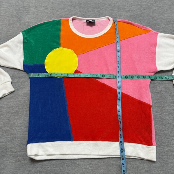 Vilebrequin x JCC Jean-Charles de Castelbajac Terry Top Light Sweater Shirt L - Picture 10 of 12